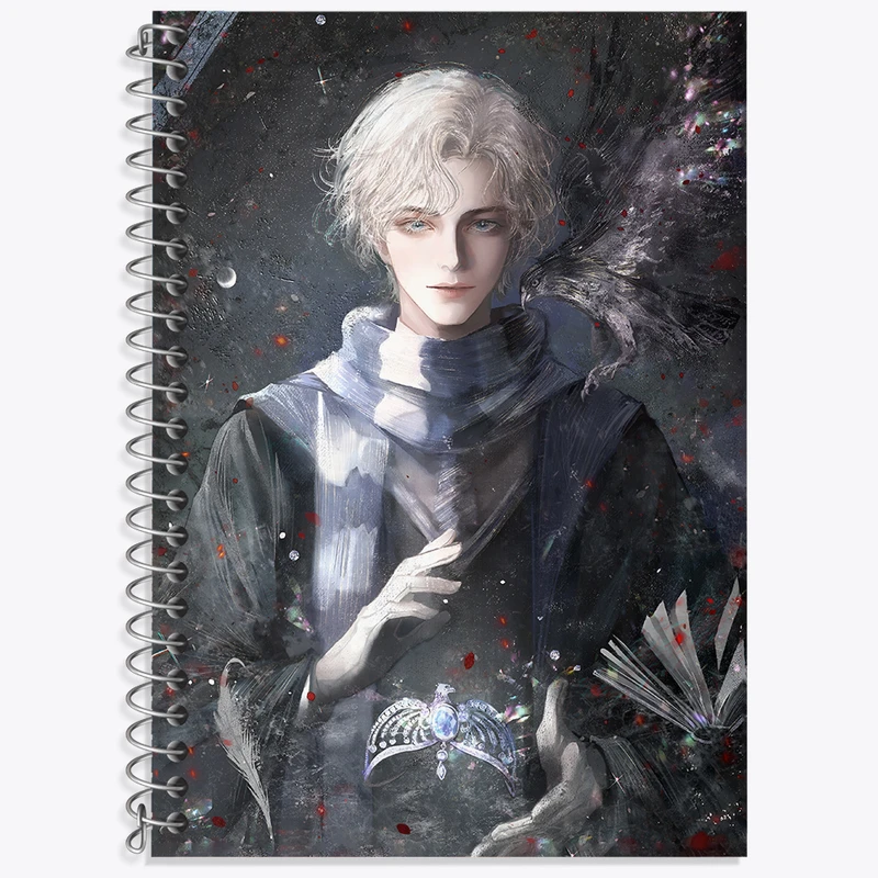 دفتر نت موسیقی 50 برگ خندالو طرح مالفوی هری پاتر (Harry Potter) کد N2443