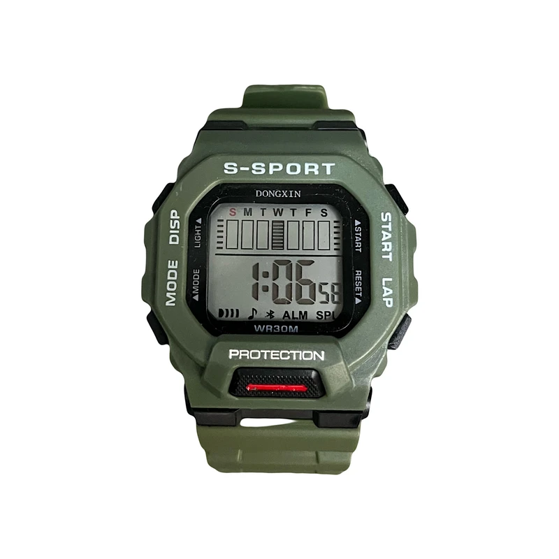 ساعت مچی دیجیتال مردانه مدل اسپرت دیجیتال صفحه مربع
