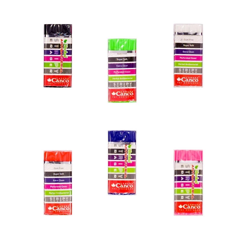 پاک کن کنکو مدل آنتی باکتریال گیاهی بسته 6 عددی