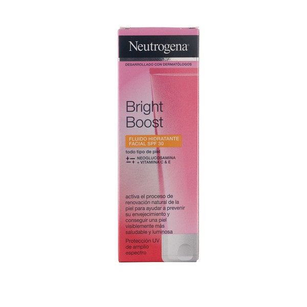کرم ضد آفتاب بدون رنگ نوتروژینا spf30 مدل روشن کننده مناسب برای انواع پوست حجم 50 میلی لیتر