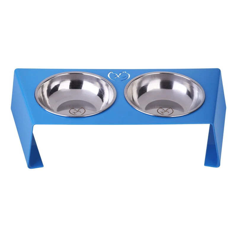 ظرف آب و غذا‌ی سگ و گربه طرح دوقلو مدل LA17