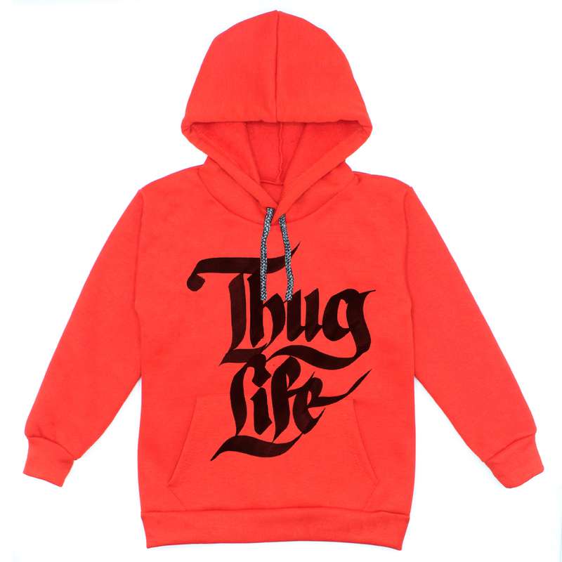 هودی پسرانه مدل W20 Life رنگ قرمز