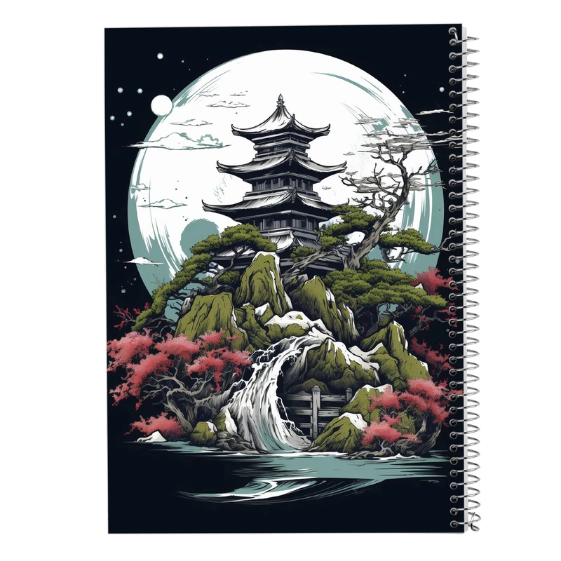 دفتر لیست خرید 50 برگ مدوپد مدل Ghibli کد DF2462