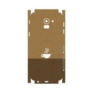 MAHOOT Minimal Cup of Coffee Icon-FullSkin Cover Sticker for Samsung Galaxy J6