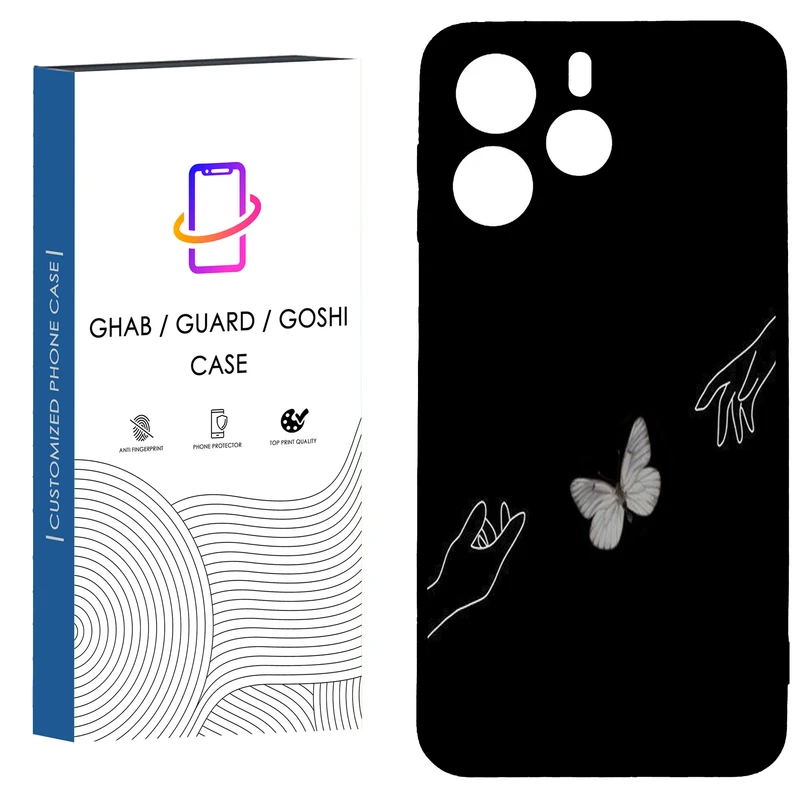 کاور قاب گارد گوشی طرح دخترانه  کد 33 - TPU مناسب برای گوشی موبایل شیائومی Redmi Note 14 4G