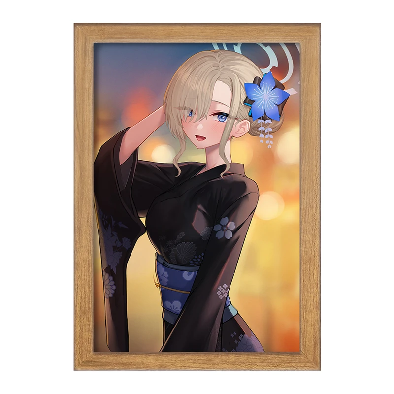 تابلو خندالو مدل بازی آرشیو آبی (Blue Archive) کد 34381