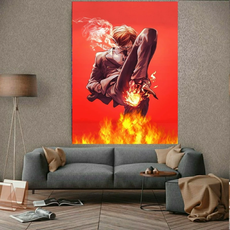 پوستر دیواری طرح انیمه وان پیس One Piece مدل SDP208