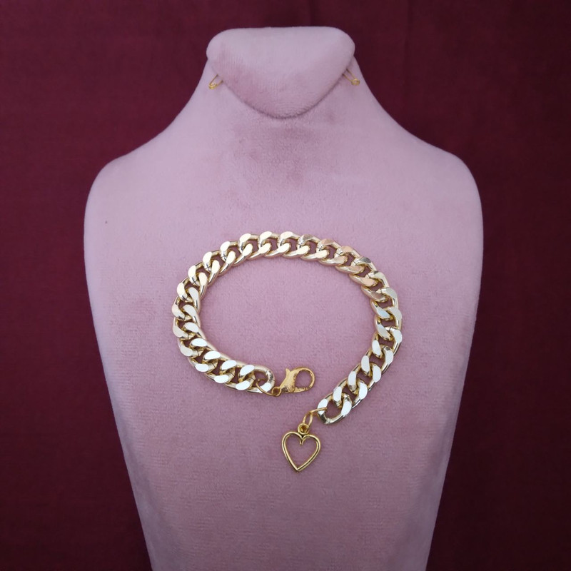 دستبند دخترانه مدل قلب