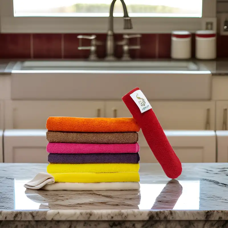 دستمال آشپزخانه ابراف مدل AB406 بسته 6 عددی