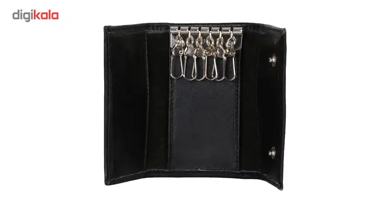 جاکلیدی قلاب دار رویال چرم کد M21-Black