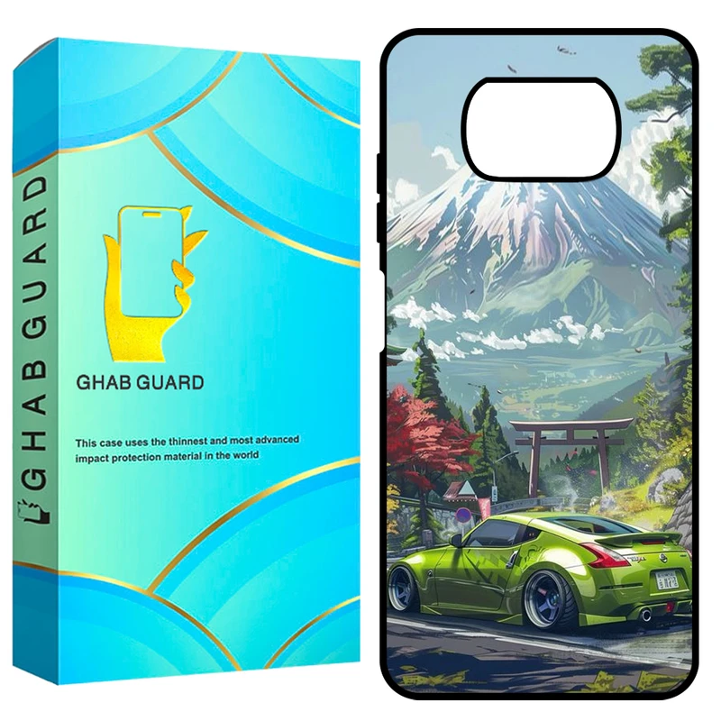 کاور قاب گارد طرح ماشین مدل GCHPX3 مناسب برای گوشی موبایل شیائومی Poco X3 / X3 NFC / X3 Pro