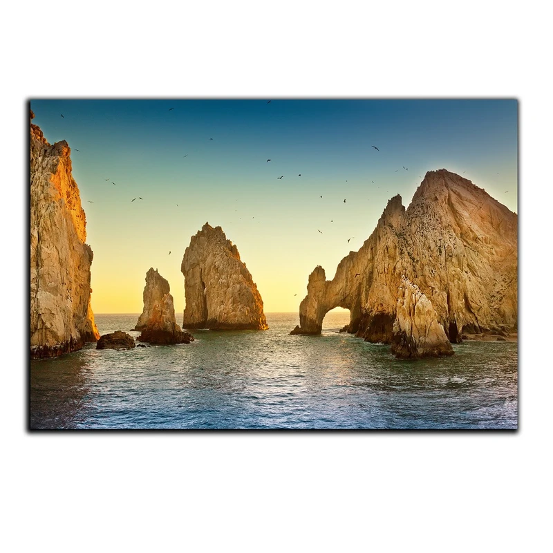 تابلو شاسی بکلیت طرح صخره و دریا مدل SH-S1131