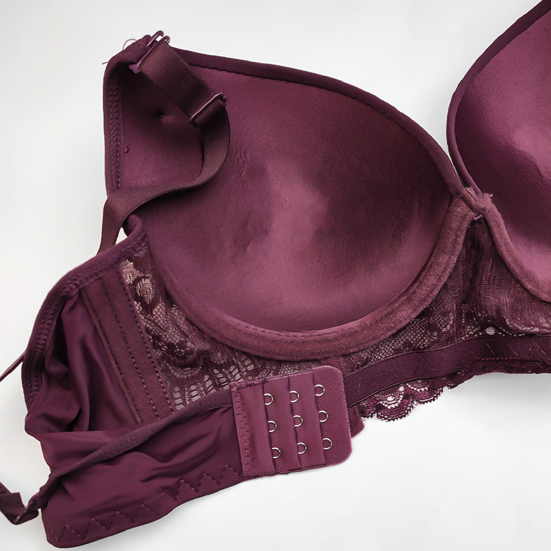 سوتین زنانه مدل آریان طرح گیپور کاپ B کد 10705s