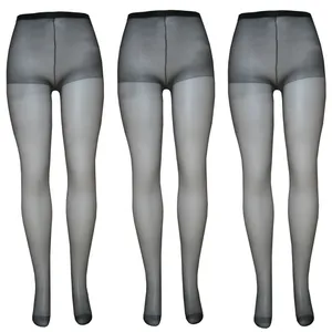 جوراب شلواری زنانه پریتی پولی مدل Chiffon بسته 3 عددی