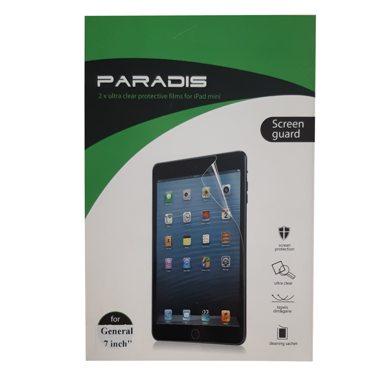 اسکرین تبلت مدل پارادیس مناسب برای iPad mini