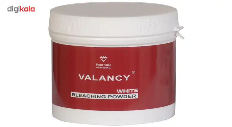 پودر بی رنگ کننده مو والانسی مدل White حجم 500 گرم
