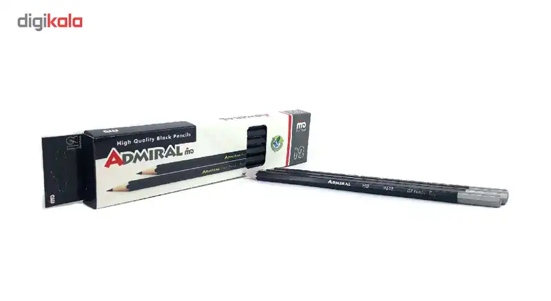 مداد آدمیرال بسته 12 عددی
