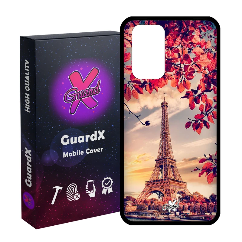 کاور گارد ایکس طرح Eiffel Tower مدل Glass10125 مناسب برای گوشی موبایل شیائومی Redmi Note 10 Pro / Note 10 Pro Max