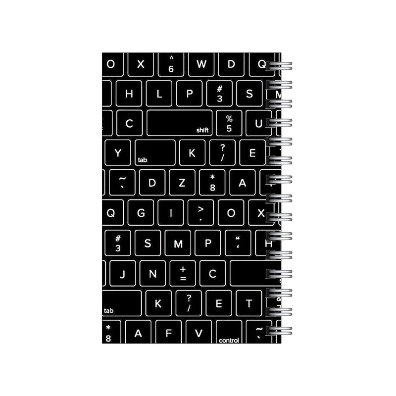 دفترچه یادداشت مدل to do list طرح کیبورد کامپیوتر کد 8331486