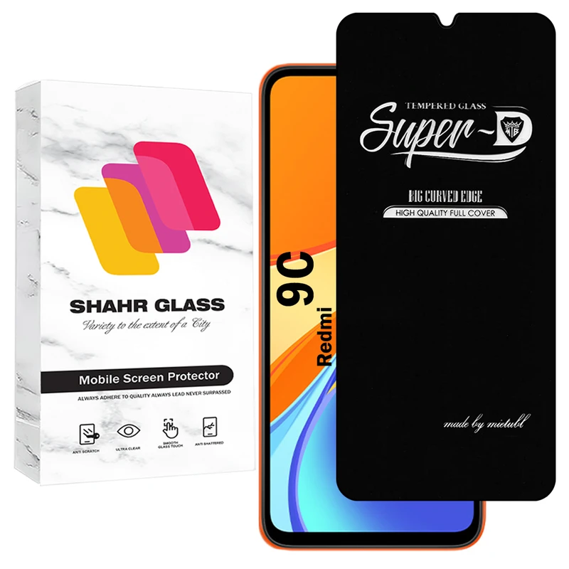 محافظ صفحه نمایش شهر گلس مدل SUPERDNSH مناسب برای گوشی موبایل شیائومی Redmi 9C