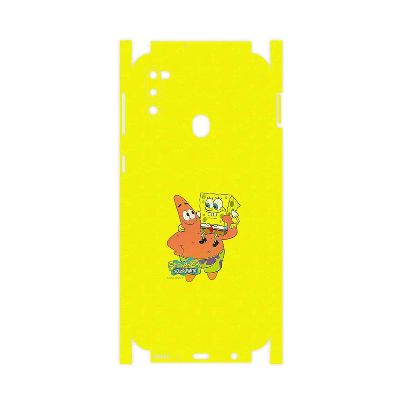 برچسب پوششی ماهوت مدل SpongeBob SquarePants-FullSkin مناسب برای گوشی موبایل سامسونگ Galaxy M21 (2021) Edition