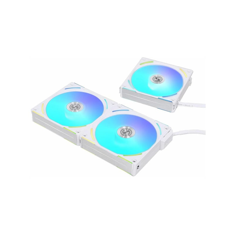 فن کیس لیان لی مدل UNI FAN AL 120 V2 Wh بسته 3 عددی