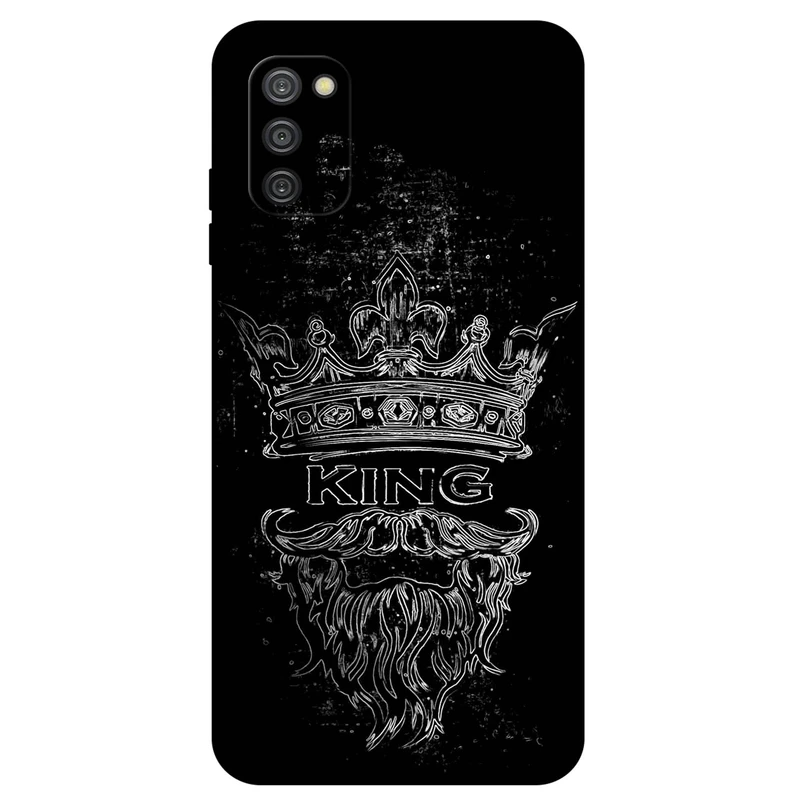 کاور مگافون طرح پادشاه مدل 1896 مناسب برای گوشی موبایل سامسونگ Galaxy A03S          