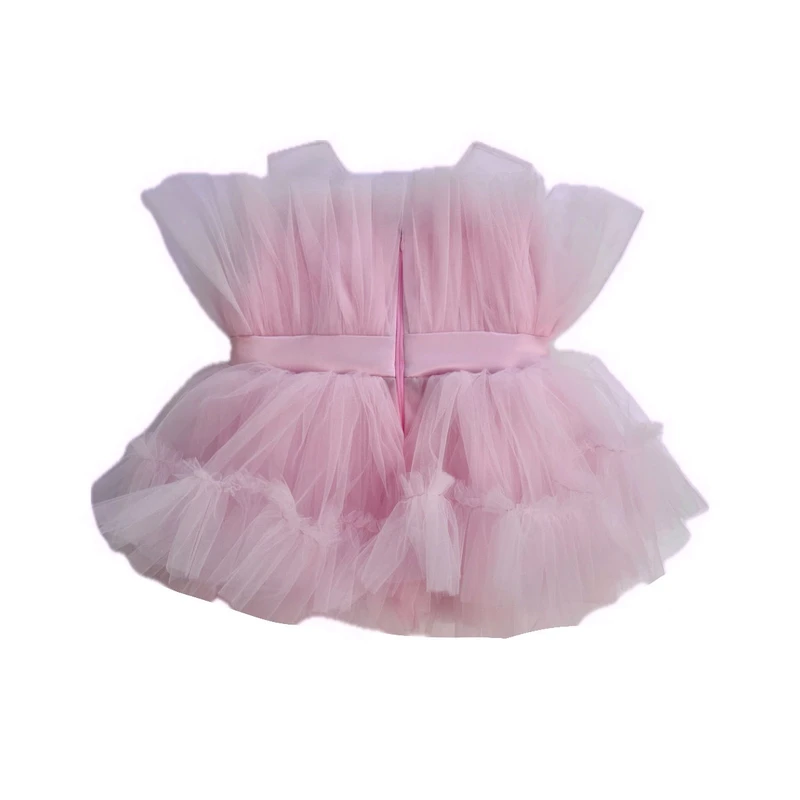 عکس شماره 6 : پیراهن بدون آستین یقه گرد دخترانه مدل پاپیون