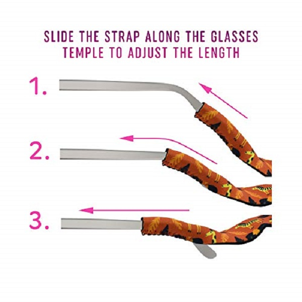 بند عینک مدل سنتی طرح گلیمی3