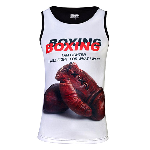 تاپ ورزشی مردانه مدل boxing کد 248