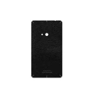 MAHOOT Black-Leather Cover Sticker for Nokia Lumia 625
