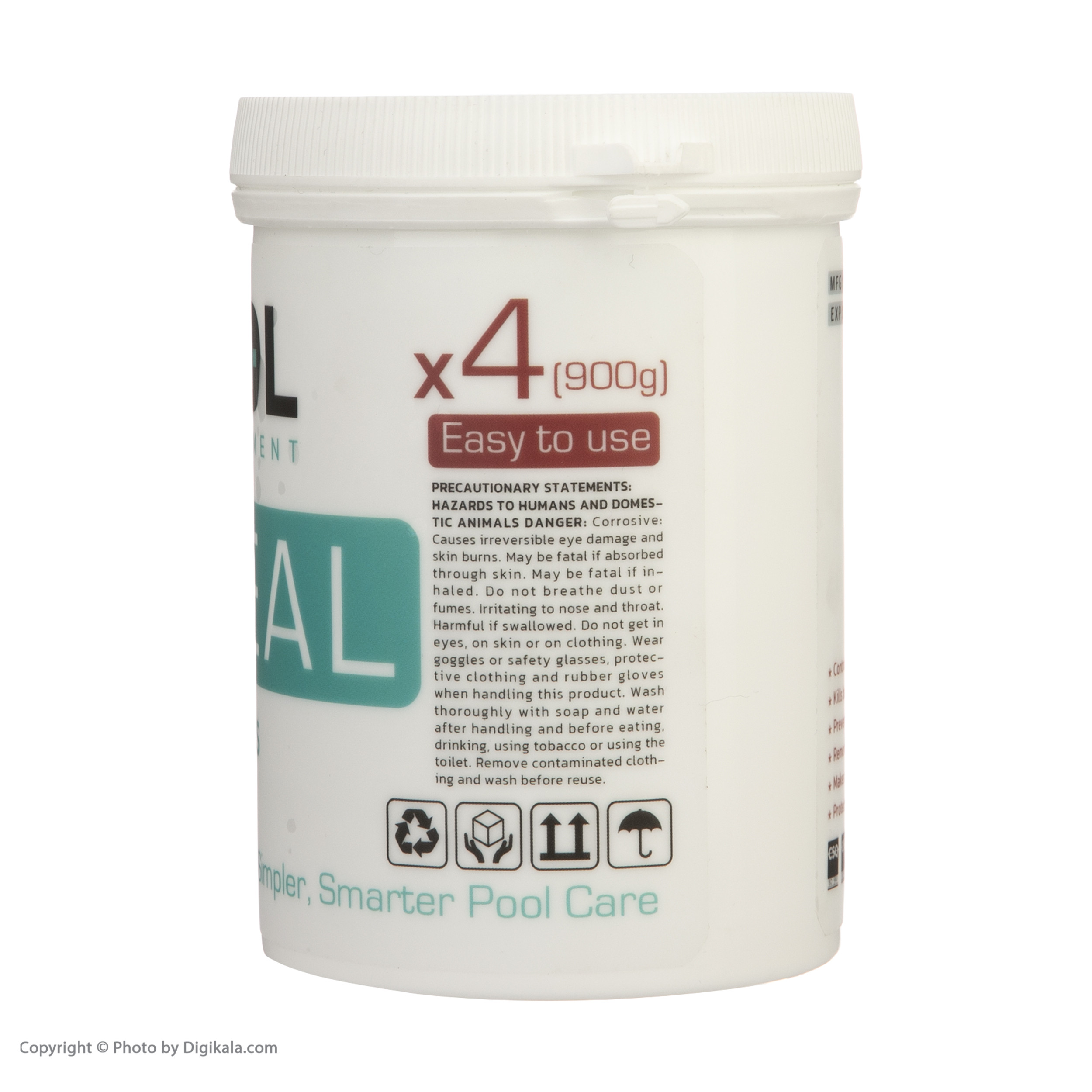 قرص کلر استخر هیل پول مدل ULTRA HEAL وزن 900 گرم