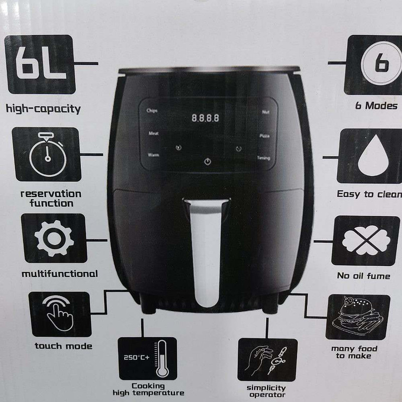 سرخ کن بدون روغن مدل AKF600WB