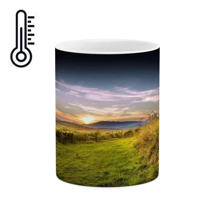 ماگ حرارتی کاکتی مدل منظره کد mgh17851