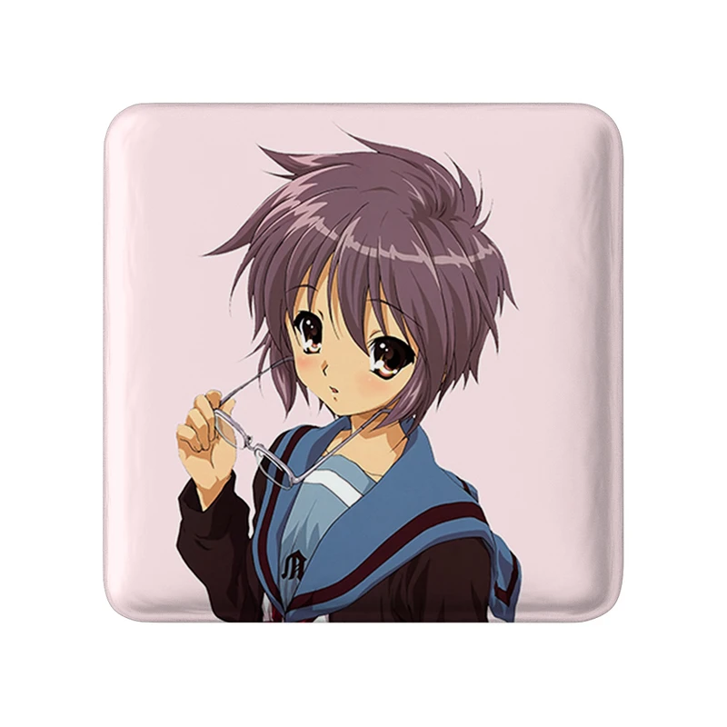 مگنت خندالو طرح یوکی انیمه ناپدید شدن هارومی سوزومیا The Disappearance of Haruhi Suzumiya  مدل مربعی کد 23117