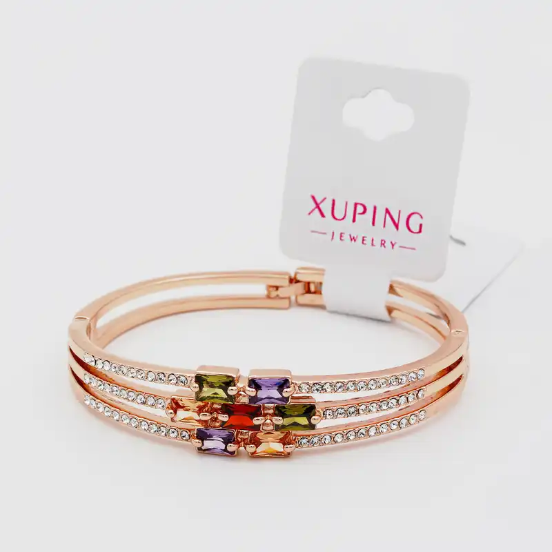 دستبند زنانه ژوپینگ مدل النگویی کد TBB-34