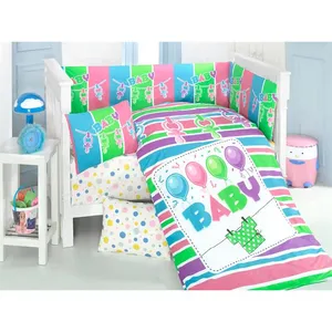 سرویس لحاف 8 تکه خواب نوزاد  طرح Baby