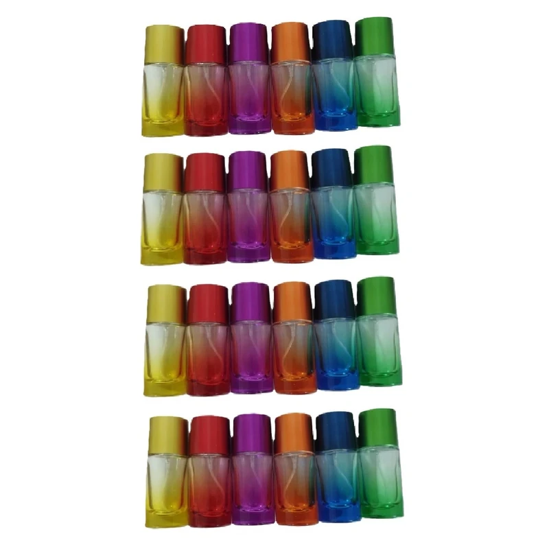 محفظه نگهدارنده عطر مدل درب تخت کد RZ SDT 6RA 20.24 ظرفیت 20 میلی‌لیتر بسته 24 عددی