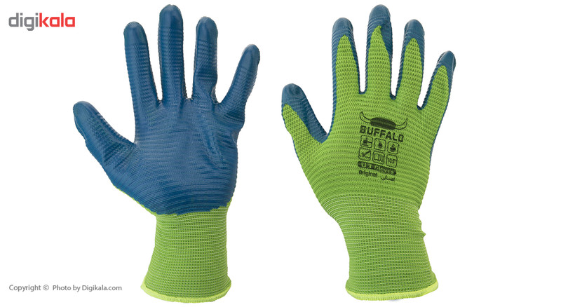 دستکش ایمنی بوفالو مدل B1282-19