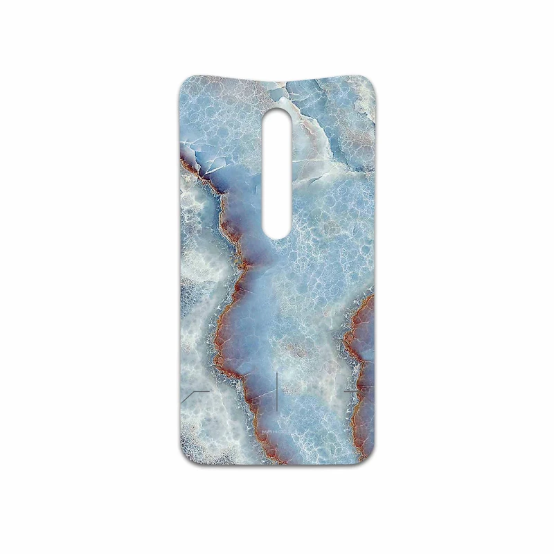 برچسب پوششی ماهوت مدل Blue Ocean Marble مناسب برای گوشی موبایل موتورولا Moto X Style