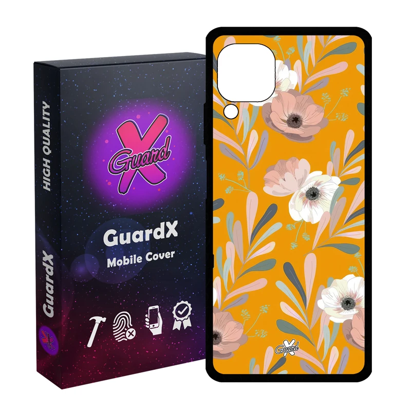 کاور گارد ایکس طرح Flower مدل Glass10647 مناسب برای گوشی موبایل هوآوی Nova 7i / Nova 6 SE / P40 Lite