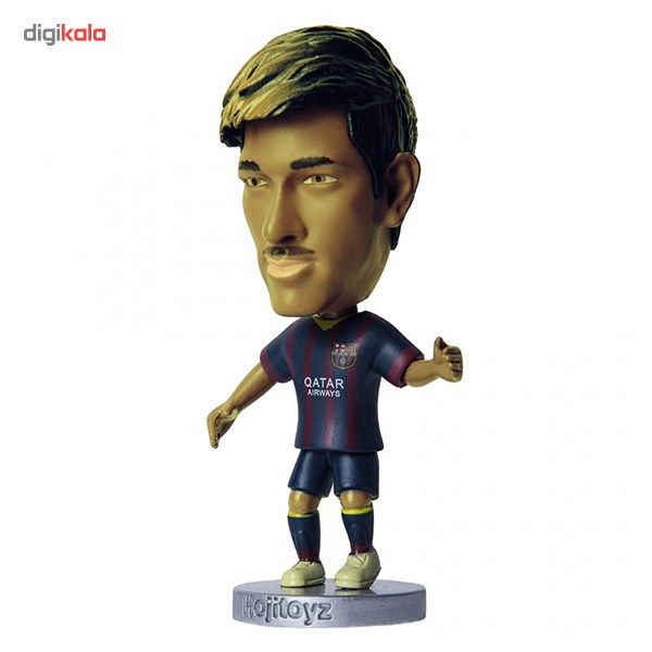 عروسک اسپرت فیگور هوجی تویز مدل Neymar-Barcelona سایز خیلی کوچک