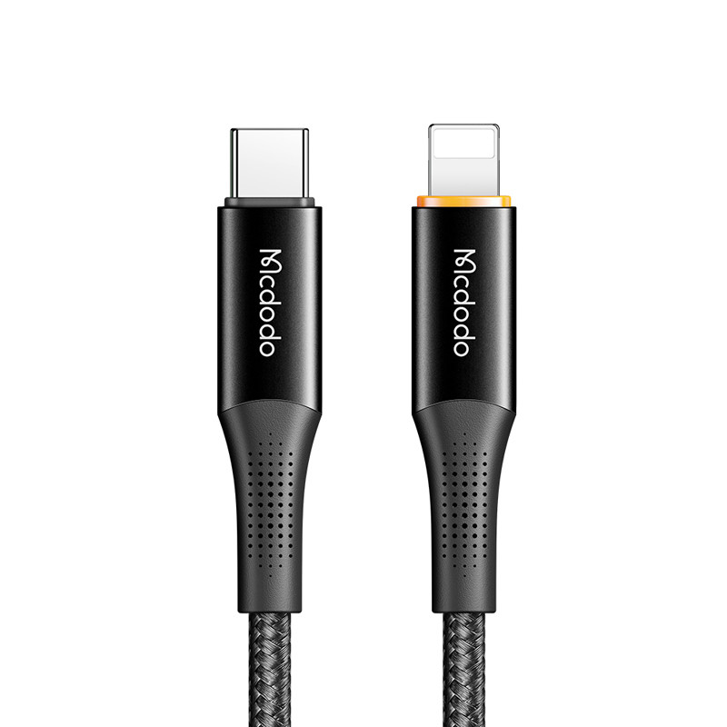 کابل تبدیل USB-C به لایتنینگ مک دودو مدل Type-C to Lightning PD 20W طول 1.8 متر