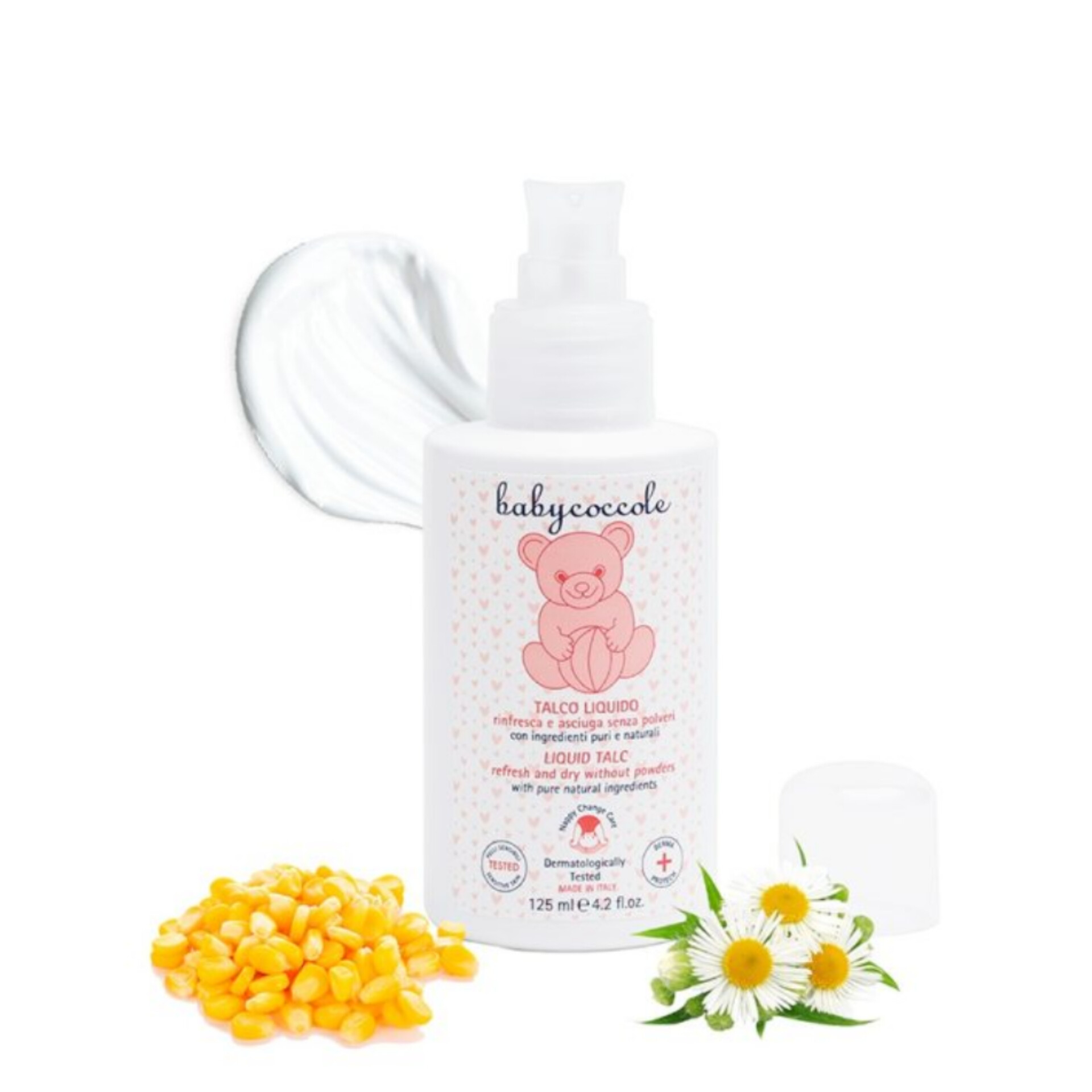 پودر تالک مایع بی بی کوکول مدل 2027 حجم 125 میلی لیتر