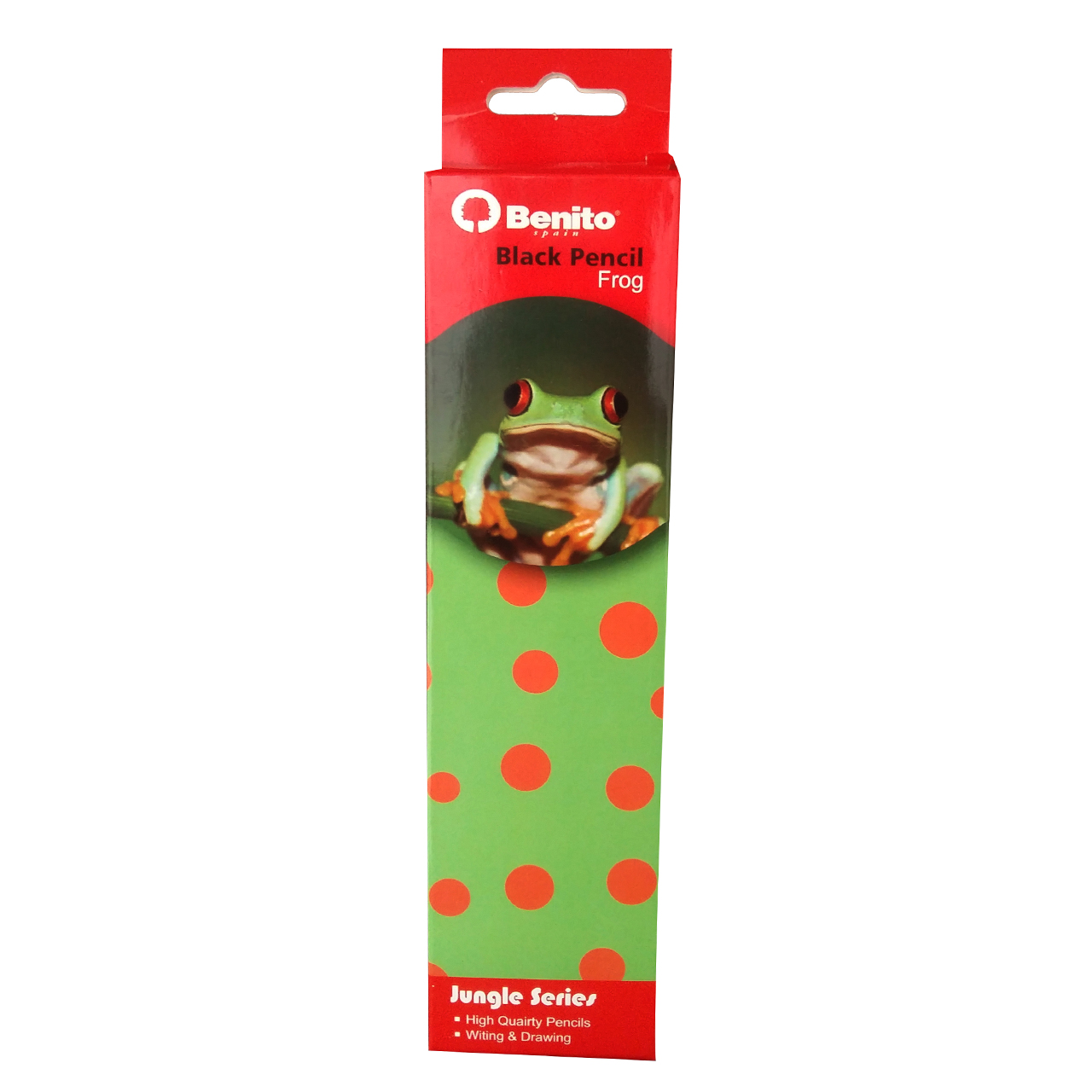 مداد مشکی بنیتو مدل Frog بسته 12 عددی