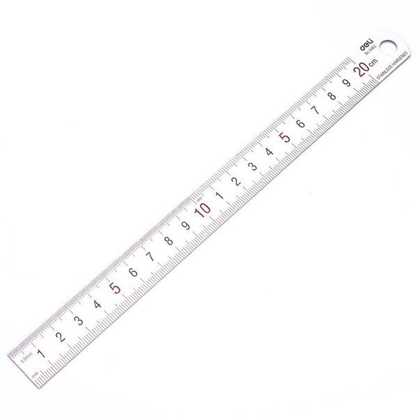 خط کش دلی کد 8462 سایز 20 سانتی متر خط کش دلی کد 8462 سایز 20 سانتی متر