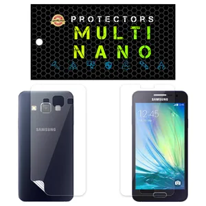 Multi Nano X-SFT Screen Protector For Samsung Galaxy A3 with back skin 