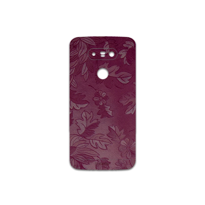 برچسب پوششی ماهوت مدل Red-Wildflower مناسب برای گوشی موبایل ال جی G5