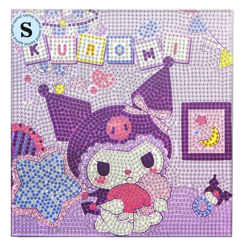 بازی آموزشی سمید مدل ساخت تابلو نقاشی الماسی طرح کرومی