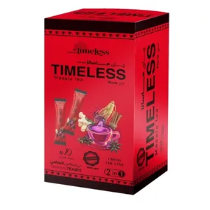 چای ماسالا بدون شکر هربی تِک تایم لِس- 180 گرم جعبه 10 عددی